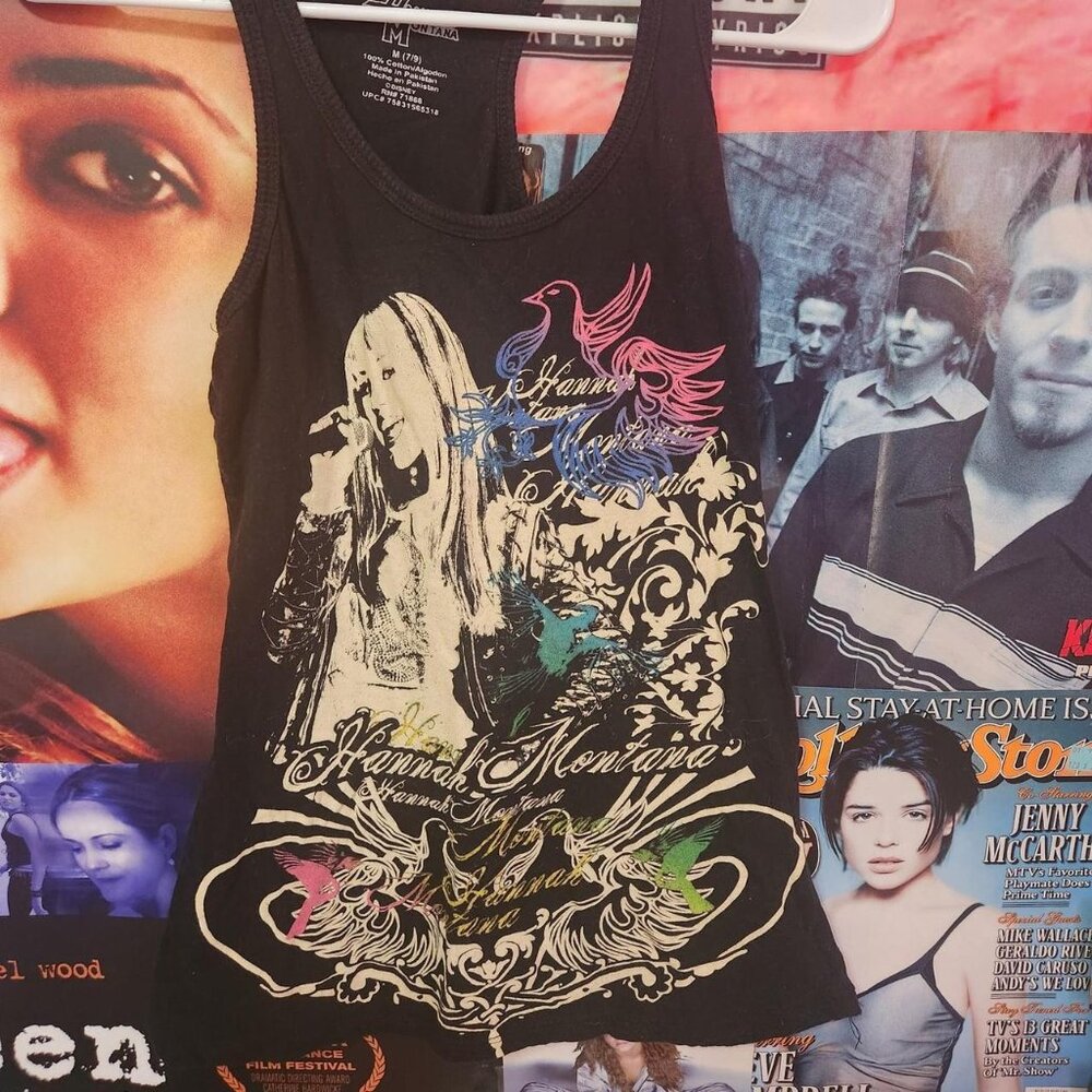 hannah montana tank top y2k